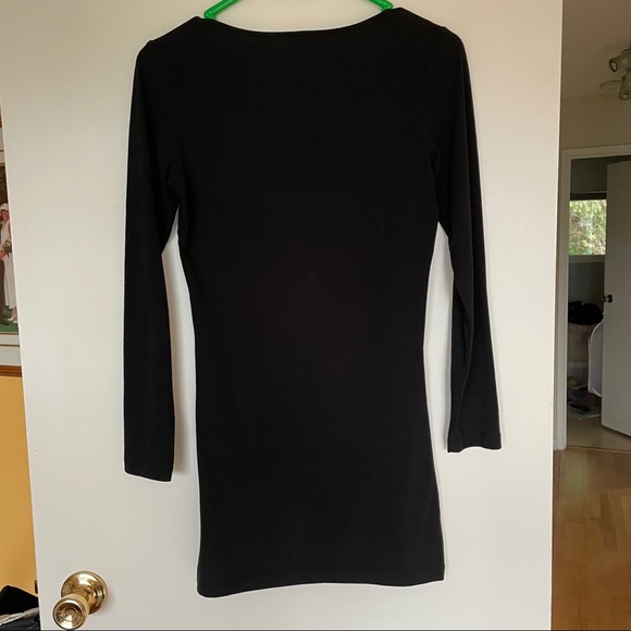 3/$30 Soyaconcept black mini dress size small - Picture 6 of 6